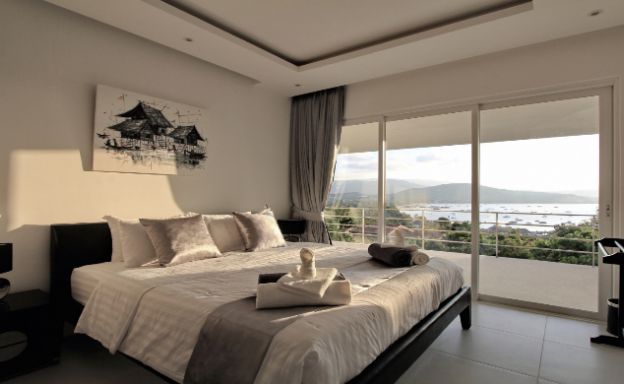Unique 2 Bed Sunset Sea-view Villa in Big Buddha