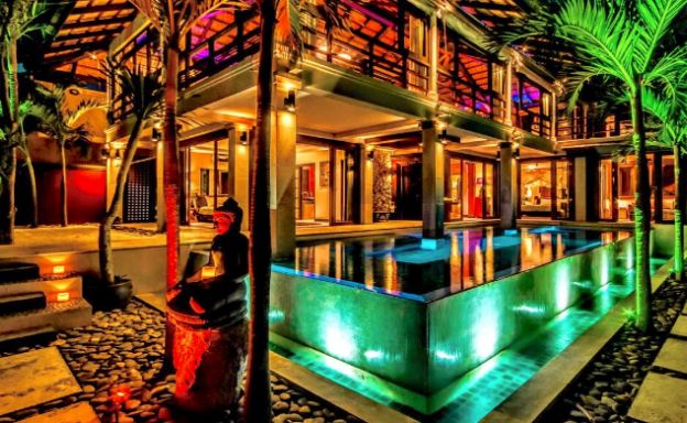 Stunning 3 Bed Bali Style Garden Villa in Bophut