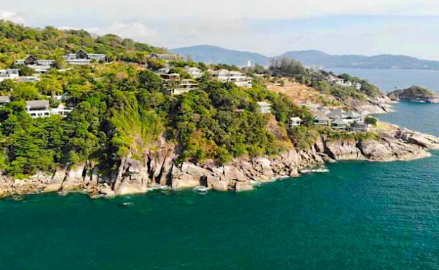 Exclusive Oceanfront Headland Plot for Sale in Phuket