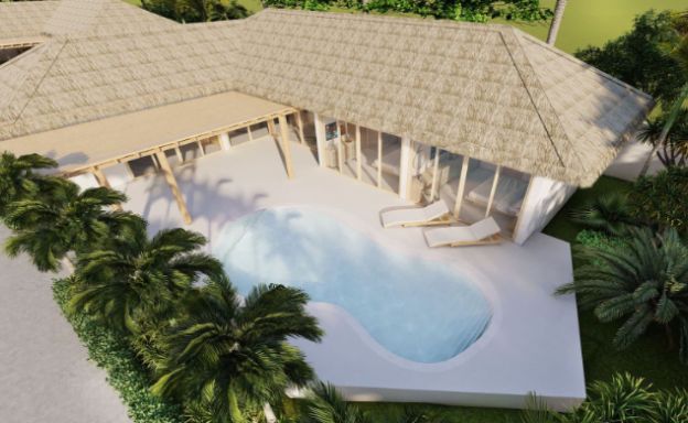 New Charming 2-3 Bed Beachside Villas near Lamai