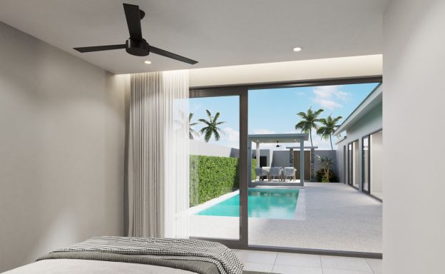 New 3 bedroom Garden Pool Villas Bophut