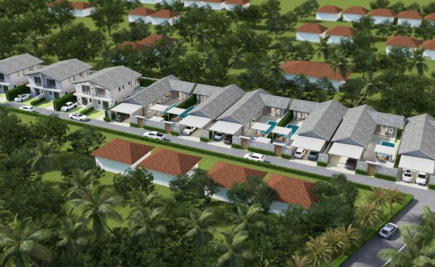 New 3 bedroom Garden Pool Villas Bophut