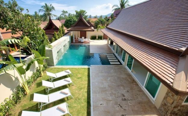 Beautiful 4 Bedroom Tropical Pool Villa in Bangrak