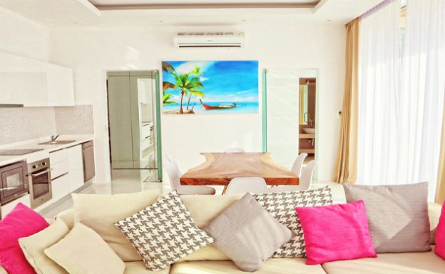 Modern Sea View 2 Bedroom Pool Villa in Chaweng