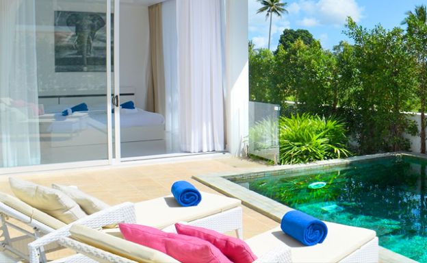 Modern Sea View 2 Bedroom Pool Villa in Chaweng