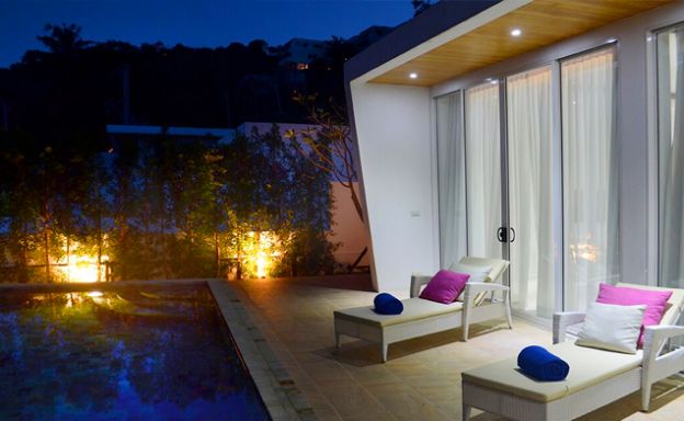 Modern Sea View 2 Bedroom Pool Villa in Chaweng