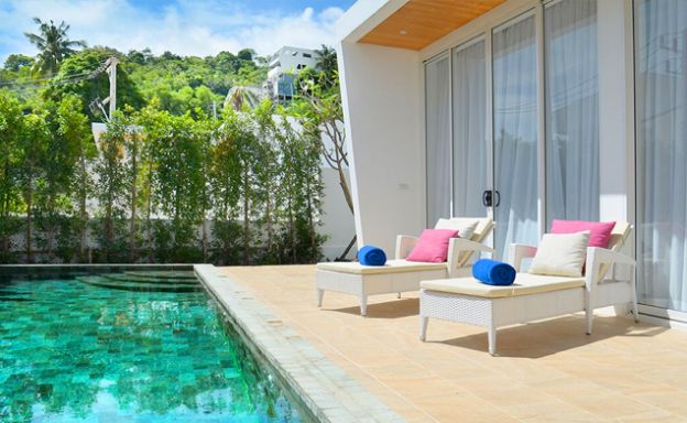 Modern Sea View 2 Bedroom Pool Villa in Chaweng