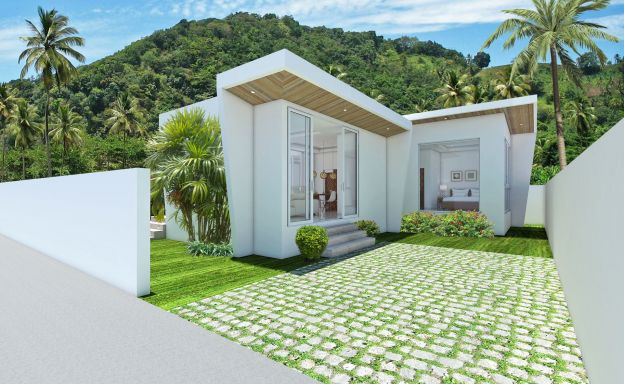Modern Sea View 2 Bedroom Pool Villa in Chaweng