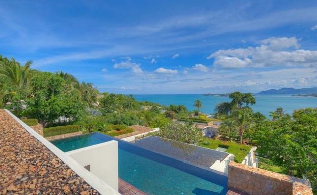 Oceanfront Ultra Luxury Pool Villa in Choeng Mon