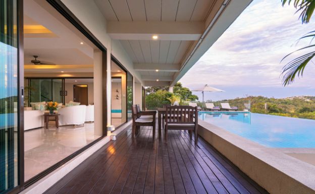 Luxury 6 Bedroom Sea-view Villa on Choeng Mon Peak