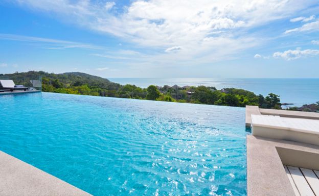 Luxury 6 Bedroom Sea-view Villa on Choeng Mon Peak