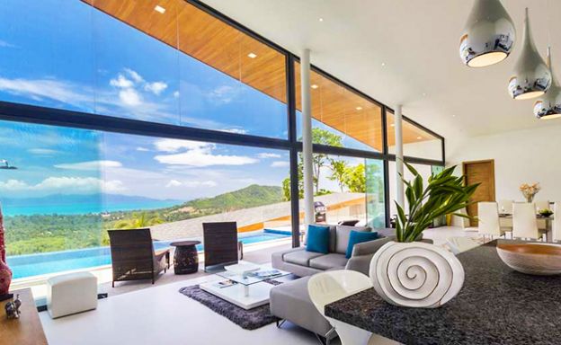 New Modern 3-4 Bedroom Luxury Pool Villas in Maenam