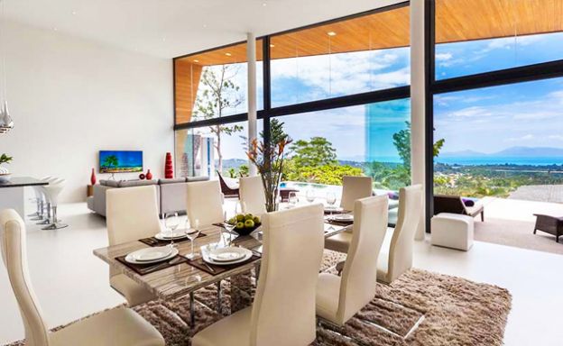 New Modern 3-4 Bedroom Luxury Pool Villas in Maenam