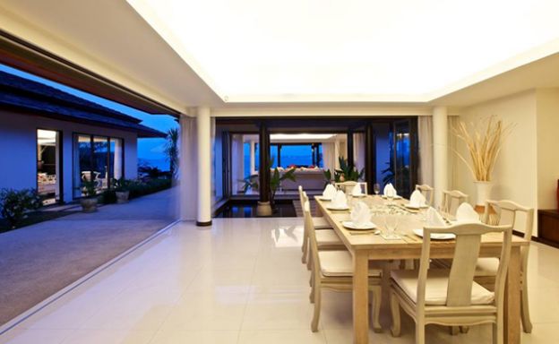 Beachfront 4-Bedroom Boutique Villa Estate in Bophut