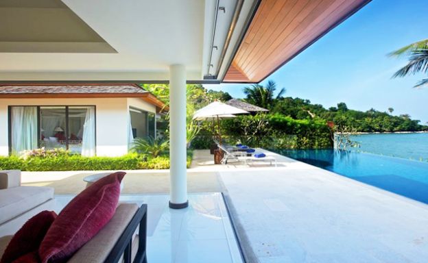 Beachfront 4-Bedroom Boutique Villa Estate in Bophut
