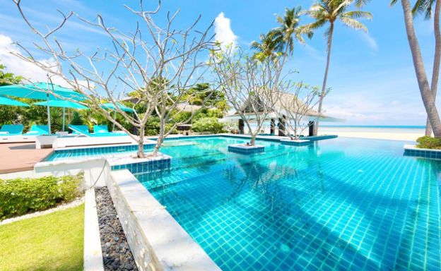 Beachfront 5 Bedroom Villa in Resort in Hua Thanon