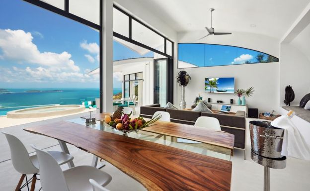 Unique Infinity Pool Luxury Villa on Chaweng Noi Peak