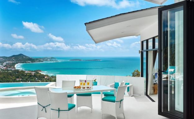 Unique Infinity Pool Luxury Villa on Chaweng Noi Peak
