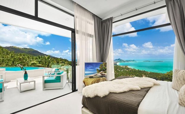 Unique Infinity Pool Luxury Villa on Chaweng Noi Peak
