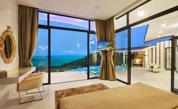 Unique Infinity Pool Luxury Villa on Chaweng Noi Peak