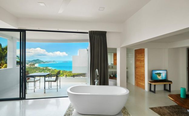 Unique Infinity Pool Luxury Villa on Chaweng Noi Peak
