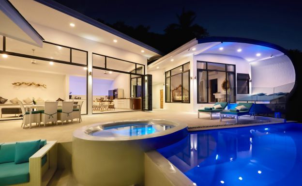 Unique Infinity Pool Luxury Villa on Chaweng Noi Peak