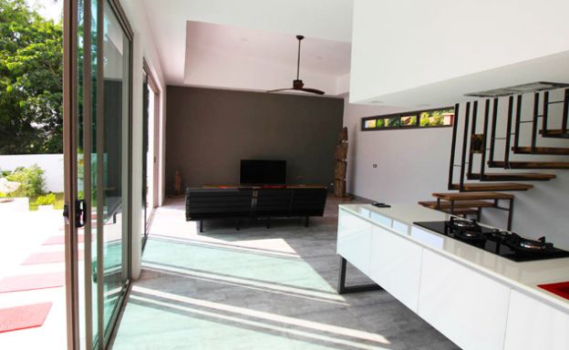 Modern Minimal 3 Bedroom Pool Villa in Plai Laem