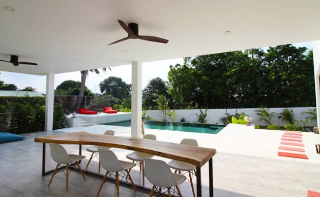 Modern Minimal 3 Bedroom Pool Villa in Plai Laem