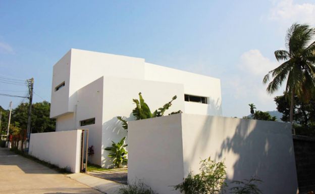 Modern Minimal 3 Bedroom Pool Villa in Plai Laem