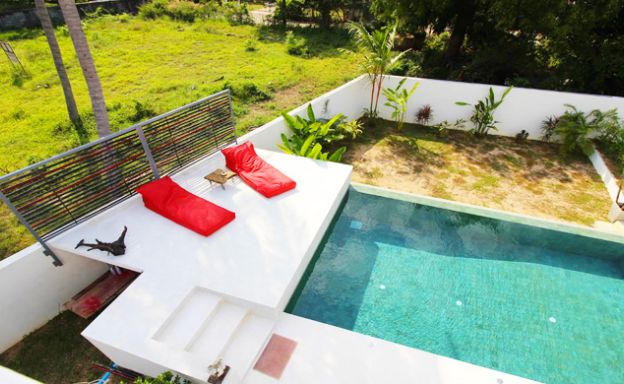 Modern Minimal 3 Bedroom Pool Villa in Plai Laem