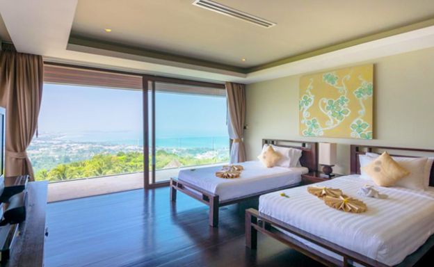 42% OFF! Spectacular 5 Bed Luxury Sea View Villa in Chaweng Noi
