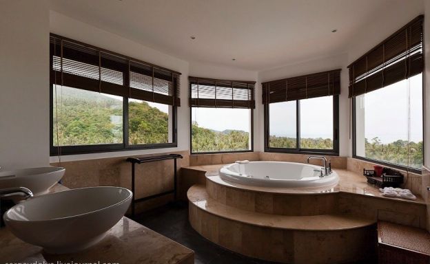 Unique Waterslide Tropical Pool Villa in Bang Por