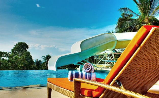 Unique Waterslide Tropical Pool Villa in Bang Por