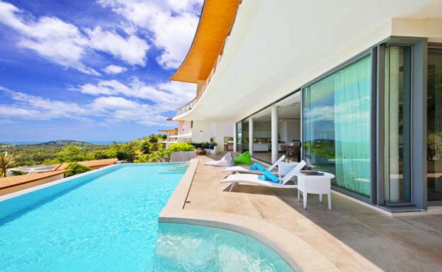 Award Winning Luxury Sea View Pool Villa & Studio