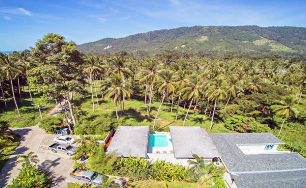 Tropical 3 Bedroom Pool Villa in Peaceful Lamai