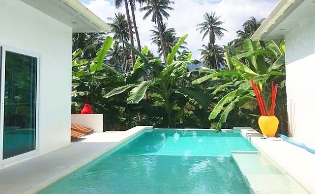 Tropical 3 Bedroom Private Pool Villa in Lamai 