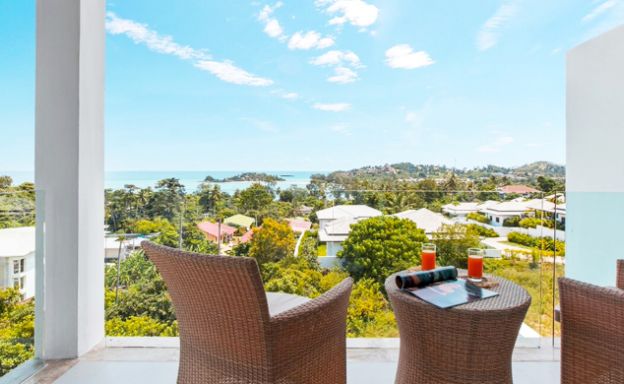 Modern Sea View Villas Close to Choeng Mon Beach