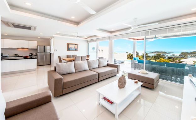 Modern Sea View Villas Close to Choeng Mon Beach