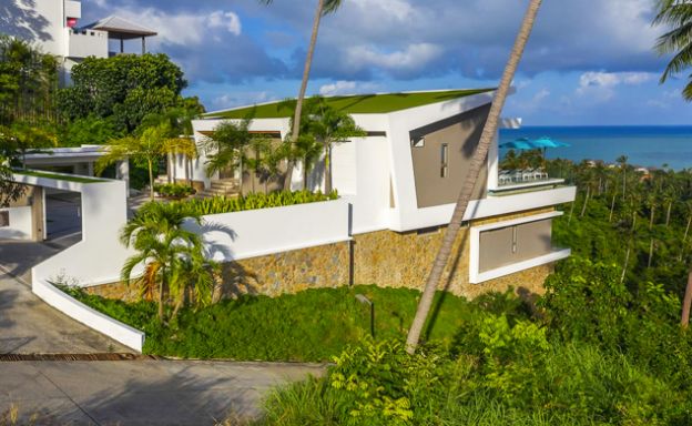Ultra Modern 5 Bedroom Sea View Villa in Chaweng Noi