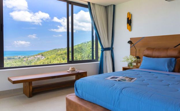 Luxury 3 Bedroom Sea View Pool Villa in Chaweng Hills