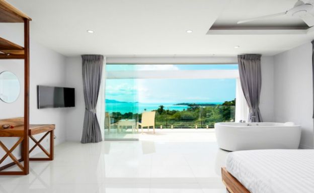 New Luxury Sea View Duplex Villa for Sale in Plai Laem