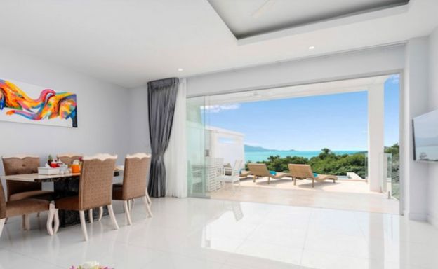New Luxury Sea View Duplex Villa for Sale in Plai Laem