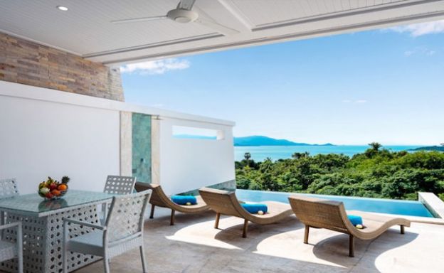 New Luxury Sea View Duplex Villa for Sale in Plai Laem