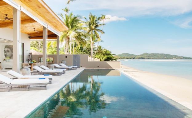 Contemporary 6 Bedroom Beach Front Villa in Laem Sor