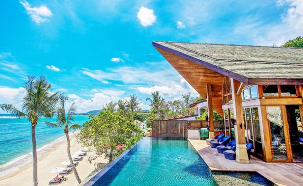 Luxury 5 Bedroom Beach Front Pool Villa in Lamai
