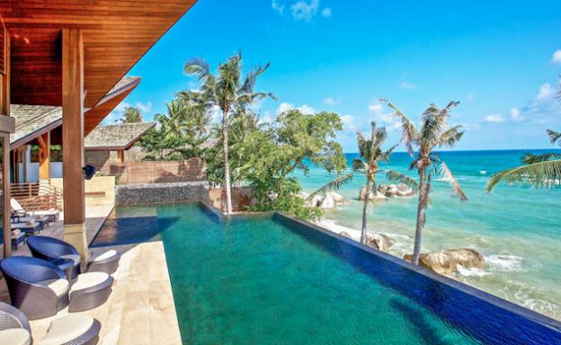 Luxury 5 Bedroom Beach Front Pool Villa in Lamai