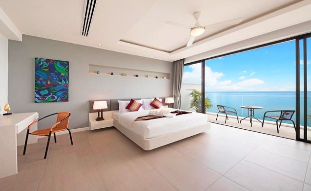 5 Bedroom Luxury Beach View Pool Villa in Plai Laem