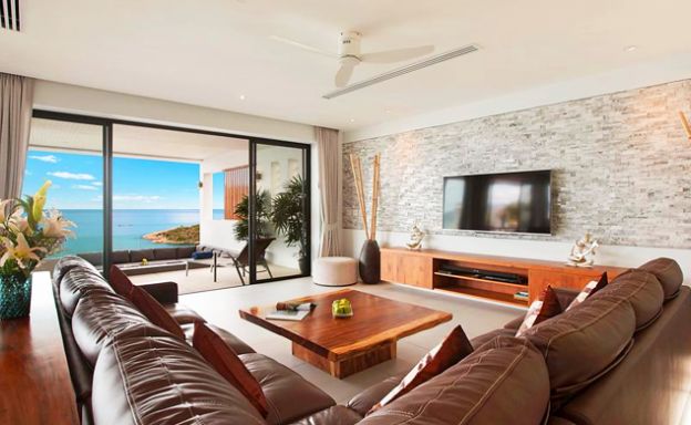 5 Bedroom Luxury Beach View Pool Villa in Plai Laem