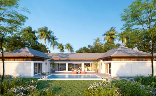 Modern 3 Bedroom Pool Villas Close to Lamai Beach