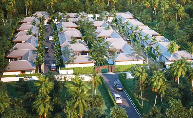 Modern 3 Bedroom Pool Villas Close to Lamai Beach